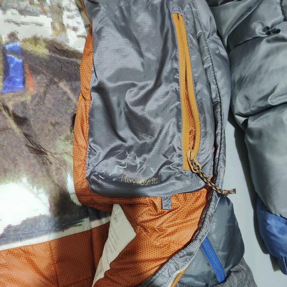 Black Yak Men Heavy Puffer Blue Jacket