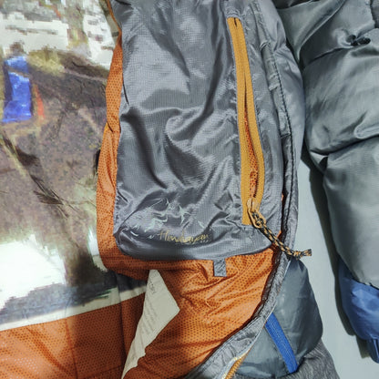 Black Yak Men Heavy Puffer Blue Jacket