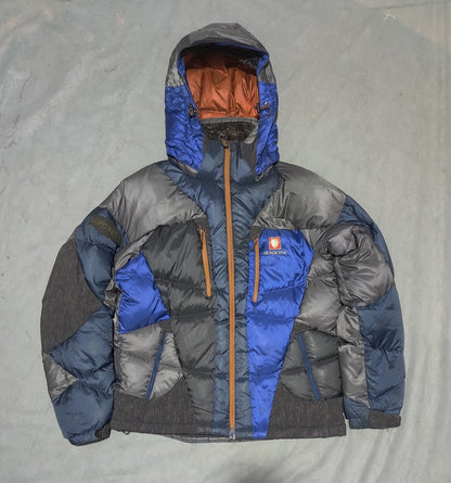 Black Yak Men Heavy Puffer Blue Jacket