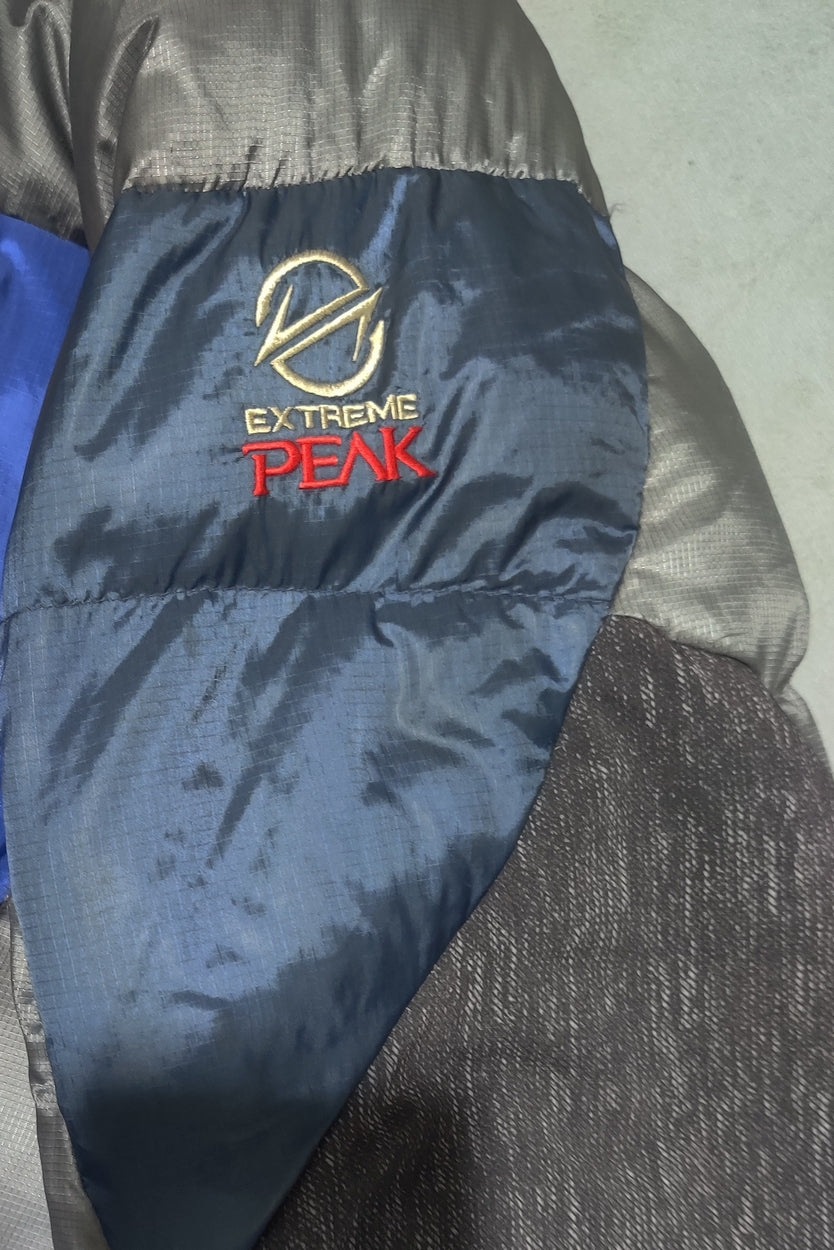 Black Yak Men Heavy Puffer Blue Jacket