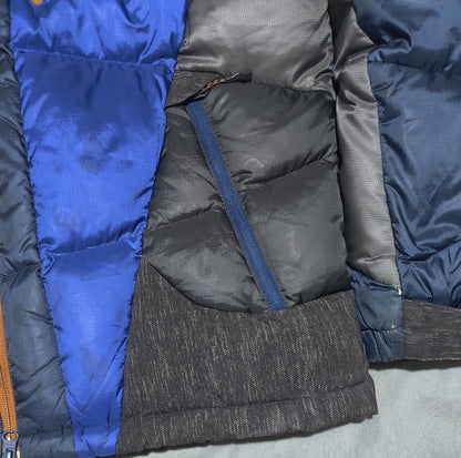 Black Yak Men Heavy Puffer Blue Jacket