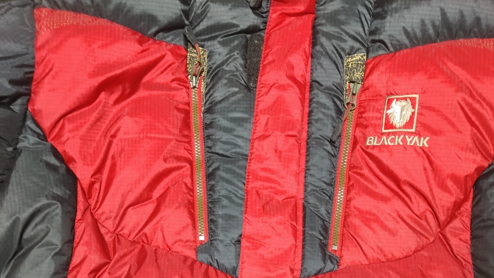 Black Yak Men Heavy Puffer Red Jacket