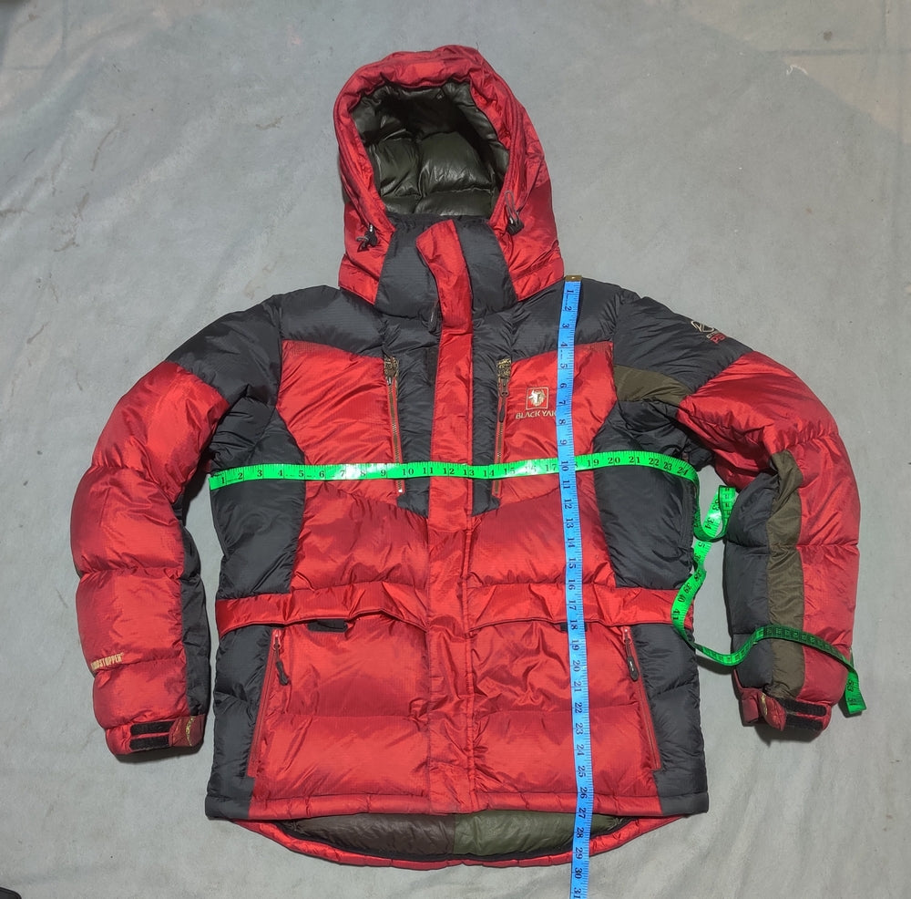 Black Yak Men Heavy Puffer Red Jacket