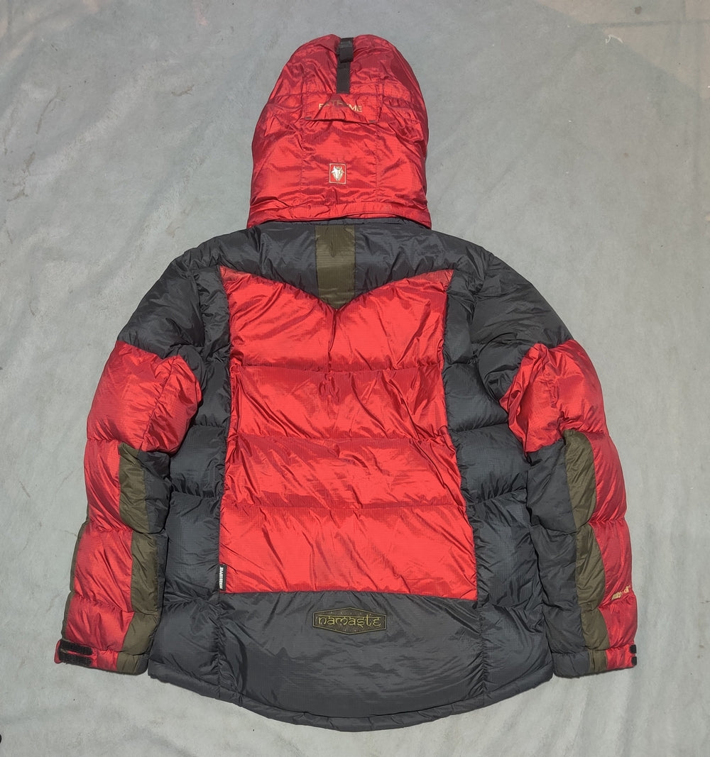 Black Yak Men Heavy Puffer Red Jacket