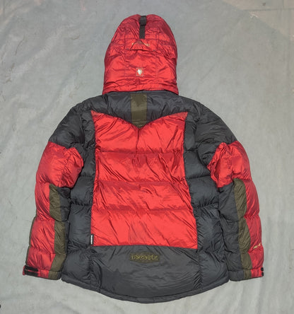 Black Yak Men Heavy Puffer Red Jacket