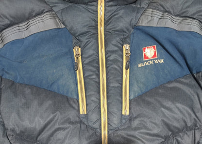 Black Yak Men Heavy Puffer Black Jacket