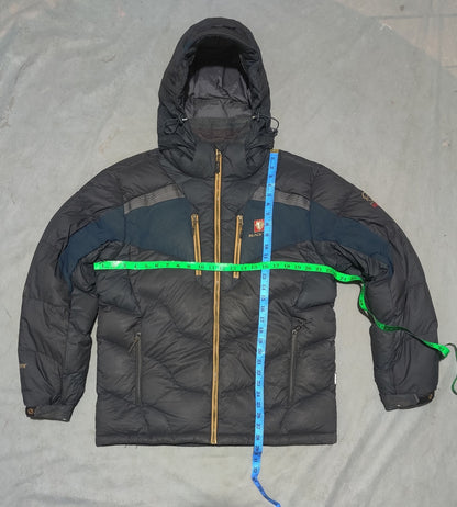 Black Yak Men Heavy Puffer Black Jacket
