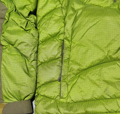 Black Yak Men Heavy Puffer Green Jacket