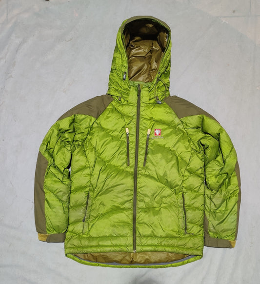 Black Yak Men Heavy Puffer Green Jacket