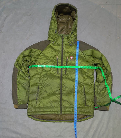 Black Yak Men Heavy Puffer Green Jacket