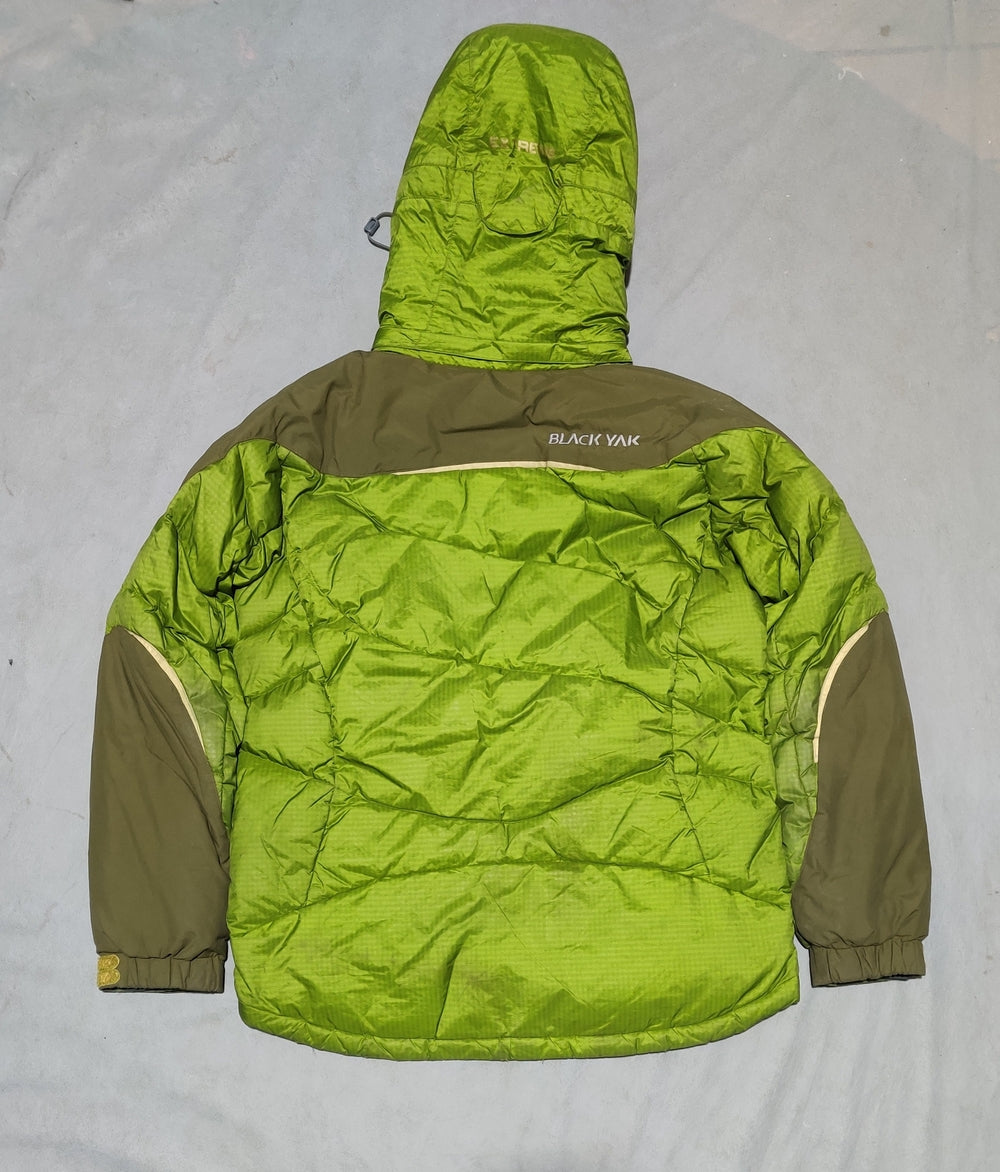 Black Yak Men Heavy Puffer Green Jacket