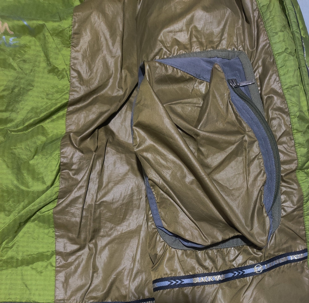 Black Yak Men Heavy Puffer Green Jacket