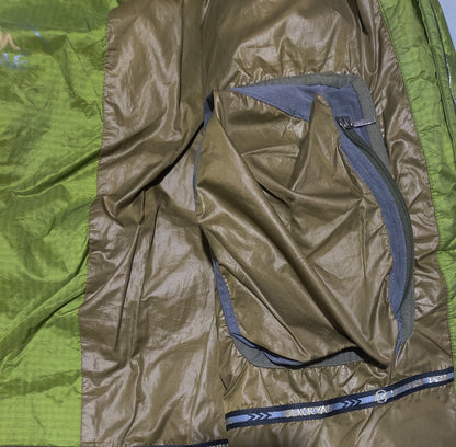 Black Yak Men Heavy Puffer Green Jacket