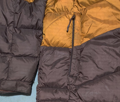 Black Yak Men Heavy Puffer Orange Jacket