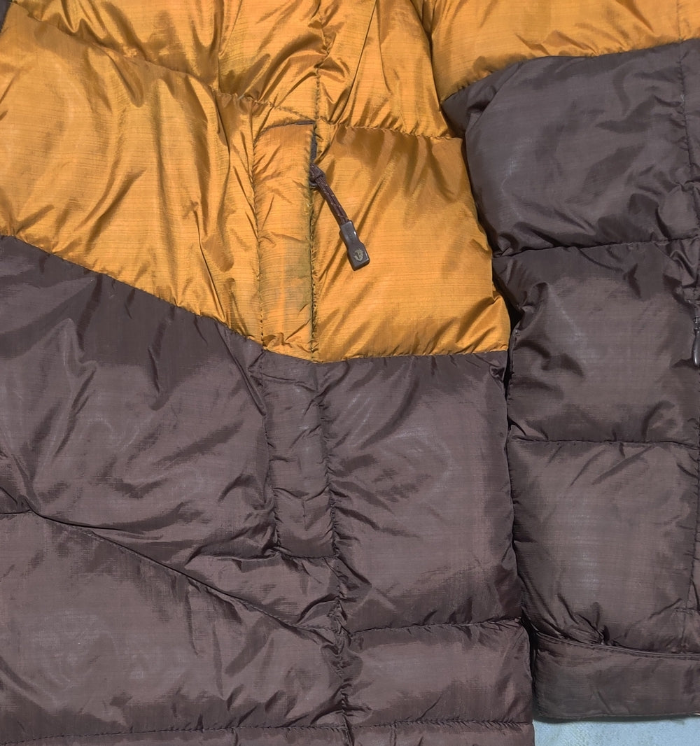 Black Yak Men Heavy Puffer Orange Jacket