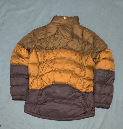 Black Yak Men Heavy Puffer Orange Jacket