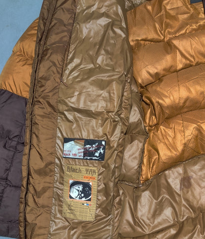 Black Yak Men Heavy Puffer Orange Jacket