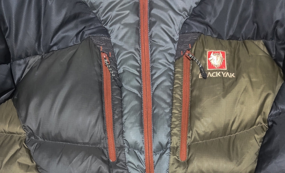 Black Yak Men Heavy Puffer Green Jacket