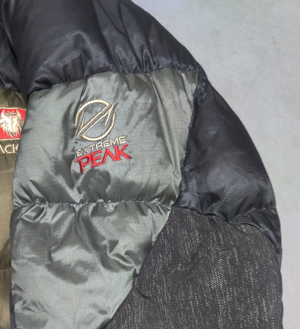 Black Yak Men Heavy Puffer Green Jacket