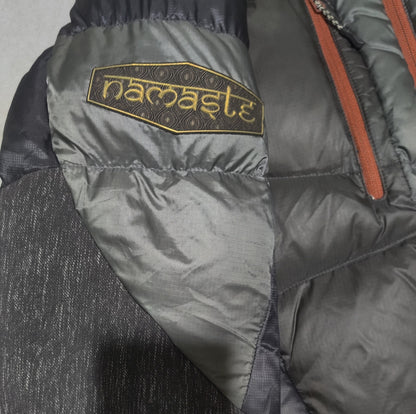 Black Yak Men Heavy Puffer Green Jacket
