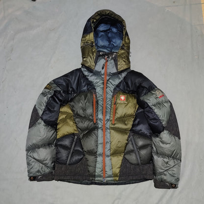 Black Yak Men Heavy Puffer Green Jacket