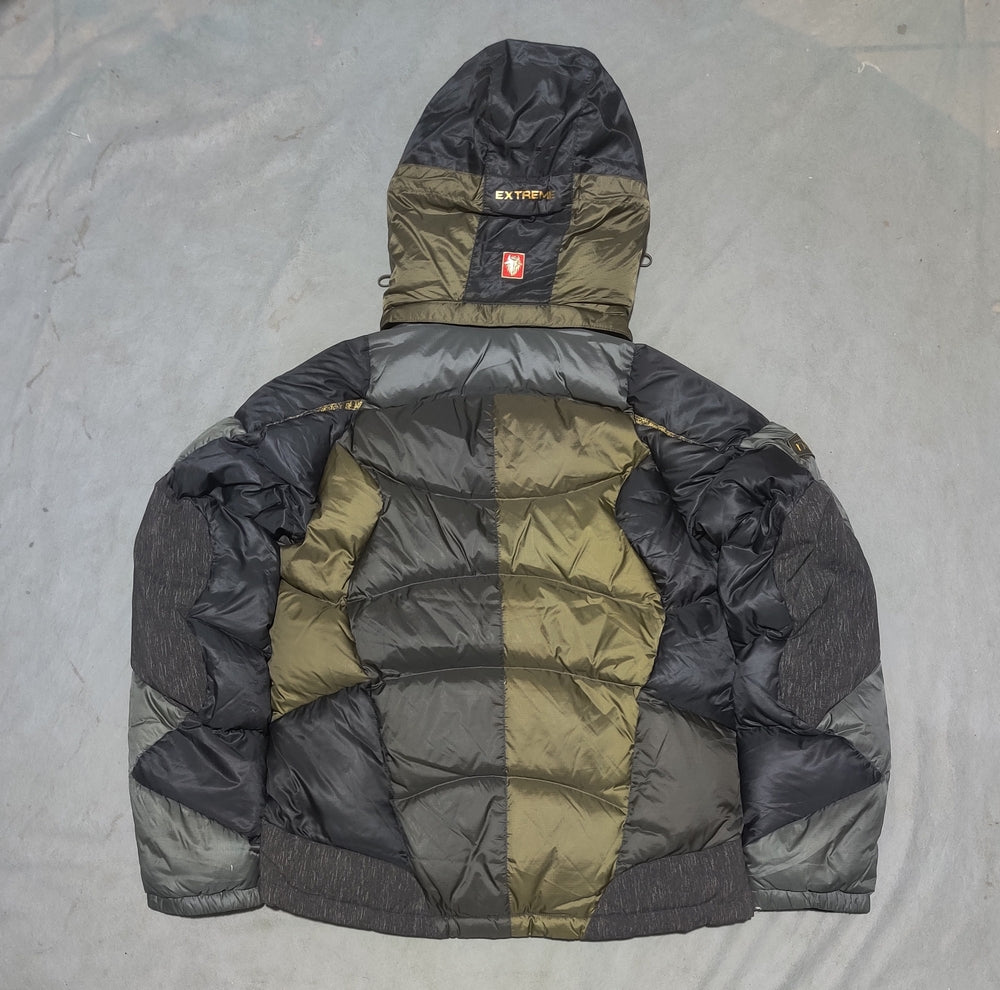 Black Yak Men Heavy Puffer Green Jacket