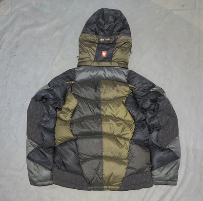 Black Yak Men Heavy Puffer Green Jacket