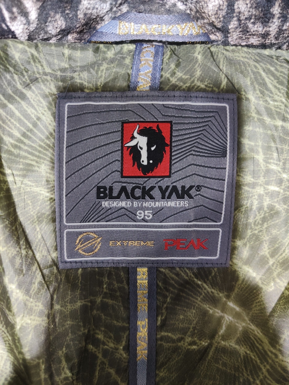 Black Yak Men Heavy Puffer Green Jacket