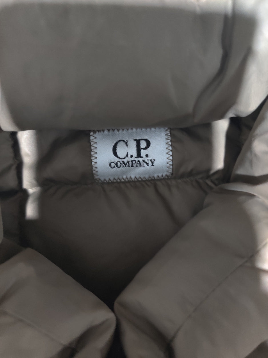 C.P Men Puffer Brown Jacket