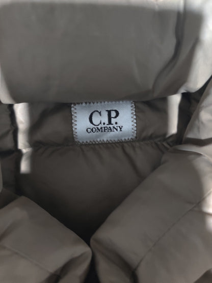 C.P Men Puffer Brown Jacket