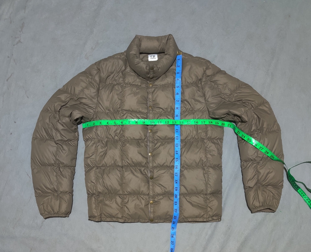 C.P Men Puffer Brown Jacket