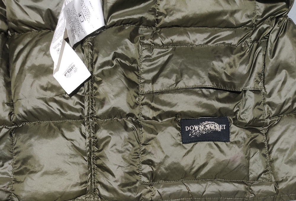 C.P Men Puffer Green Jacket