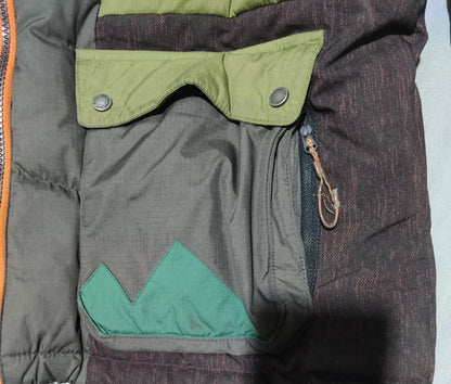 Black Yak Men Heavy Puffer Green Jacket