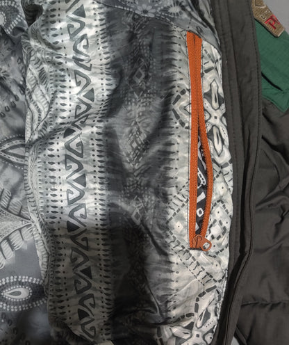 Black Yak Men Heavy Puffer Green Jacket