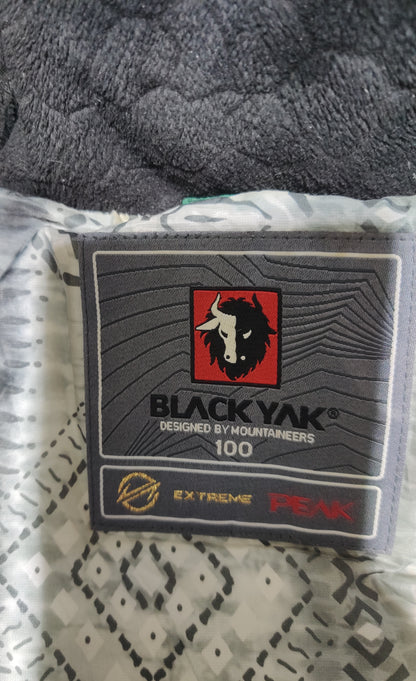 Black Yak Men Heavy Puffer Green Jacket
