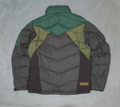 Black Yak Men Heavy Puffer Green Jacket