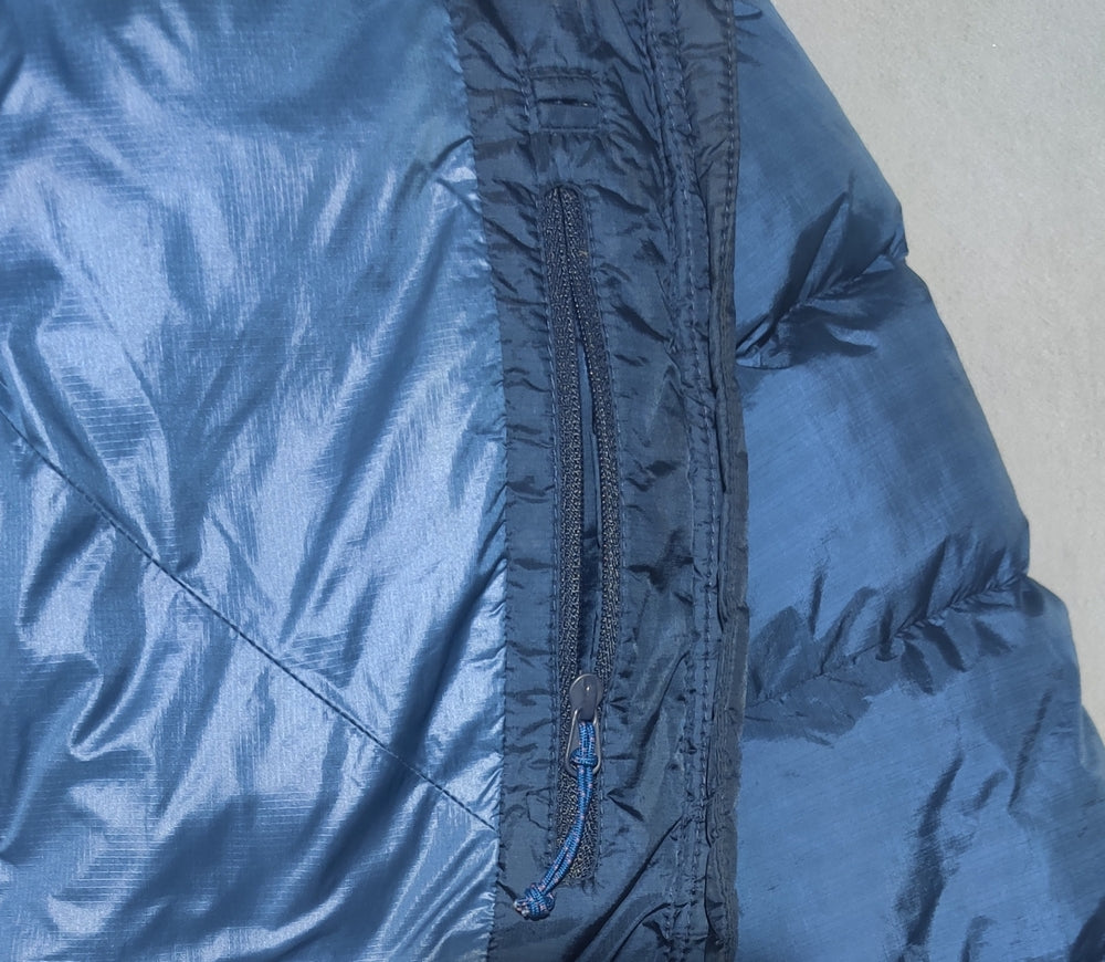 Black Yak Unisex Heavy Puffer Blue Jacket