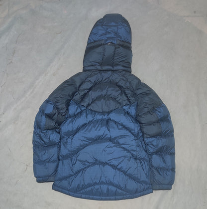 Black Yak Unisex Heavy Puffer Blue Jacket