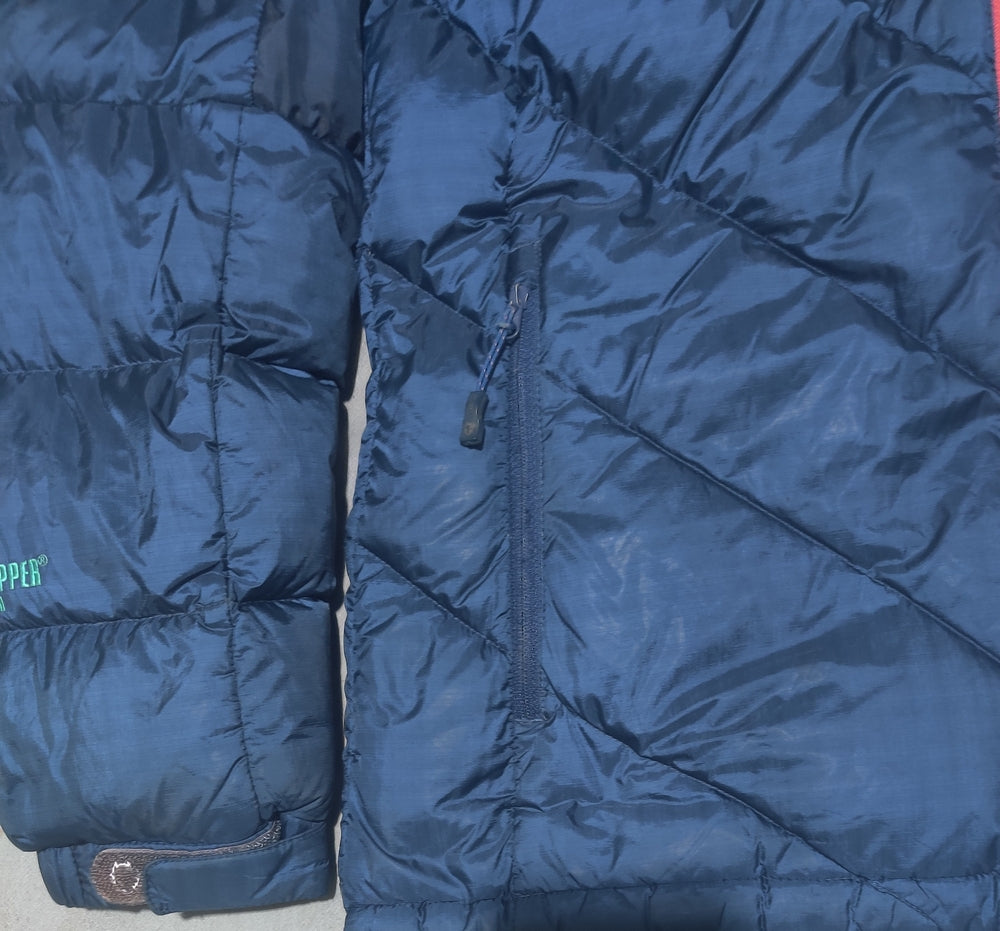 Black Yak Unisex Heavy Puffer Blue Jacket