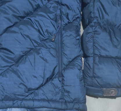 Black Yak Unisex Heavy Puffer Blue Jacket