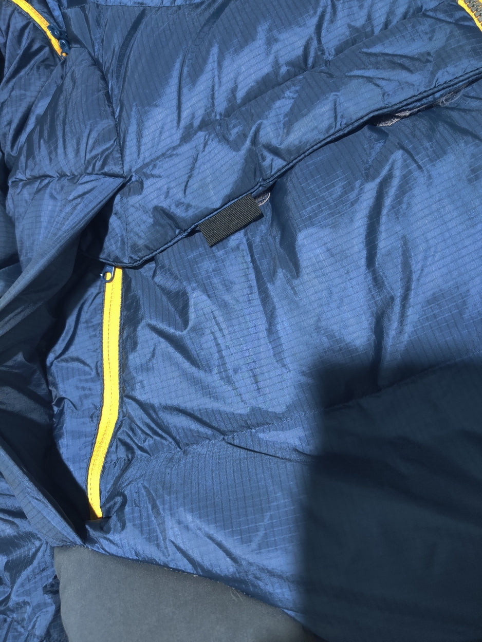 Black Yak Men Heavy Puffer Blue Jacket