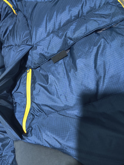 Black Yak Men Heavy Puffer Blue Jacket