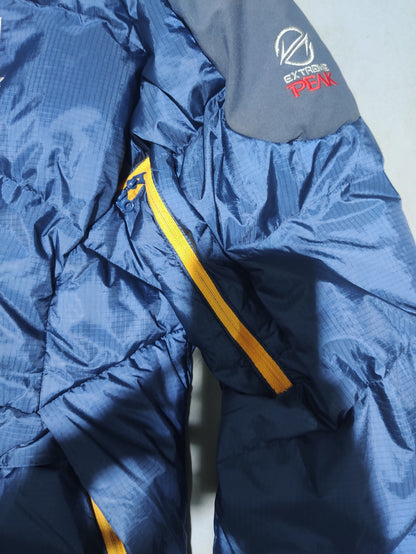 Black Yak Men Heavy Puffer Blue Jacket