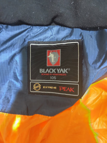 Black Yak Men Heavy Puffer Blue Jacket