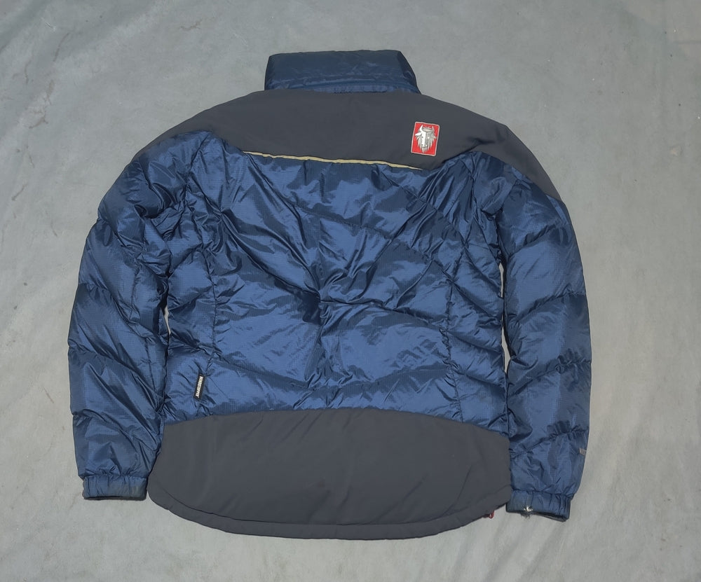 Black Yak Men Heavy Puffer Blue Jacket