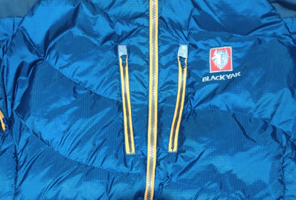 Black Yak Men Heavy Puffer Blue Jacket