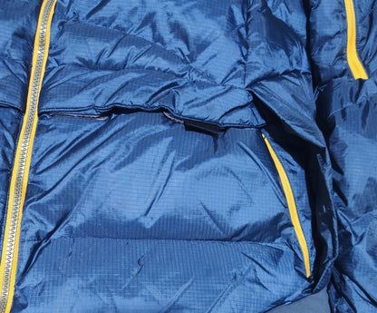 Black Yak Men Heavy Puffer Blue Jacket