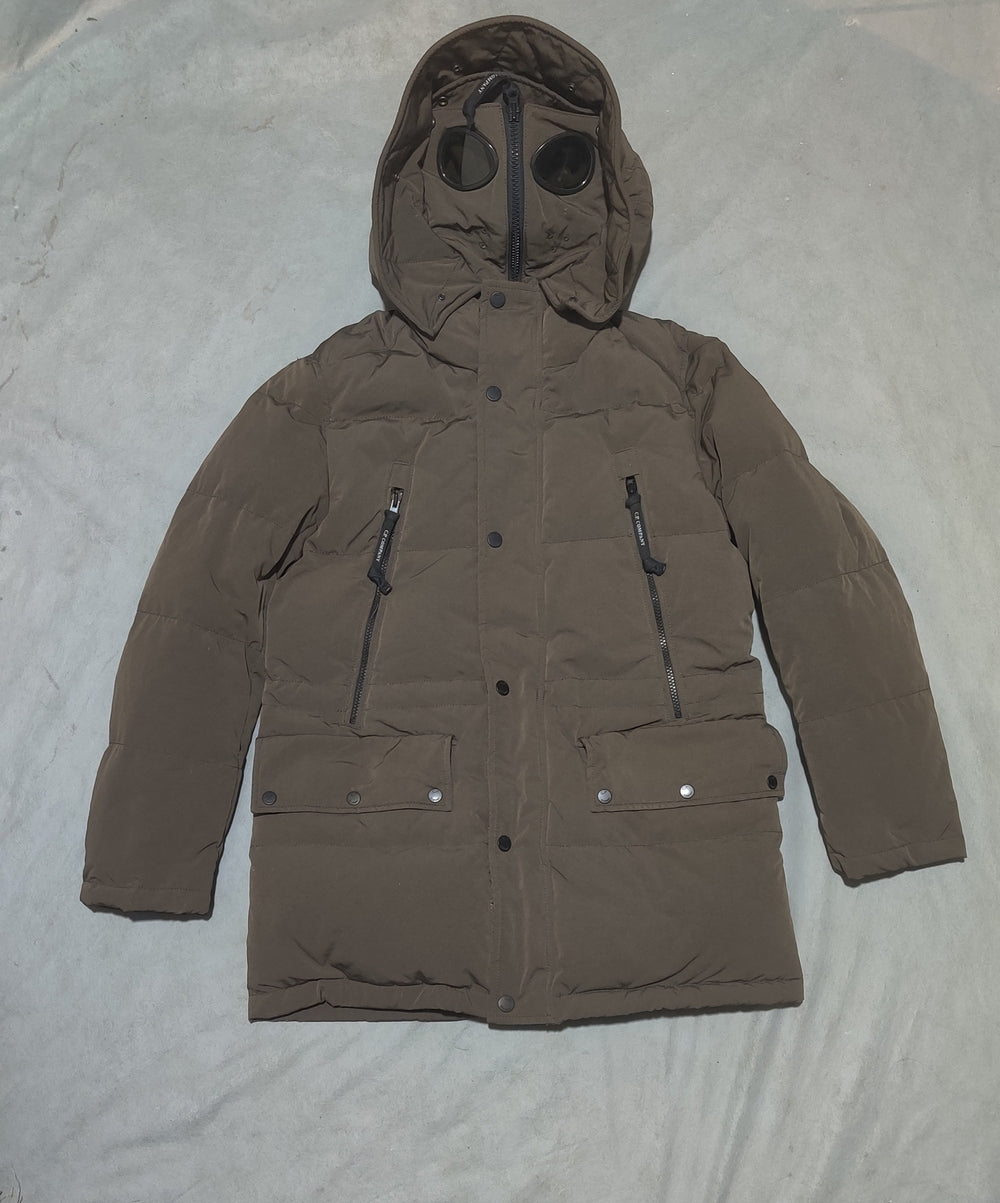 C.P Men Puffer Brown Jacket
