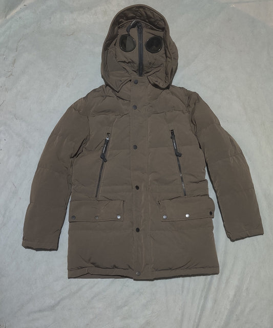 C.P Men Puffer Brown Jacket