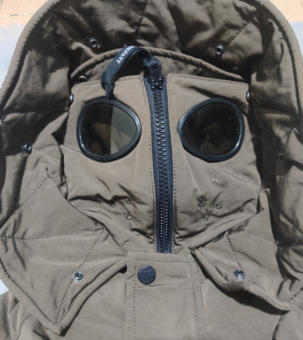 C.P Men Puffer Brown Jacket